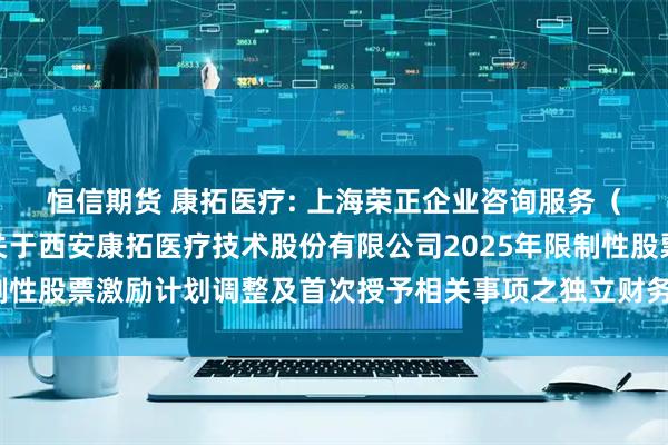 恒信期货 康拓医疗: 上海荣正企业咨询服务（集团）股份有限公司关于西安康拓医疗技术股份有限公司2025年限制性股票激励计划调整及首次授予相关事项之独立财务顾问报告内容摘要